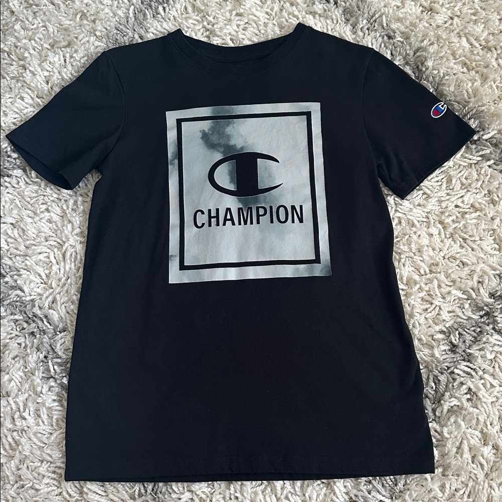 Champion Short Sleeve Shirt Black - Picture 1 of 7
